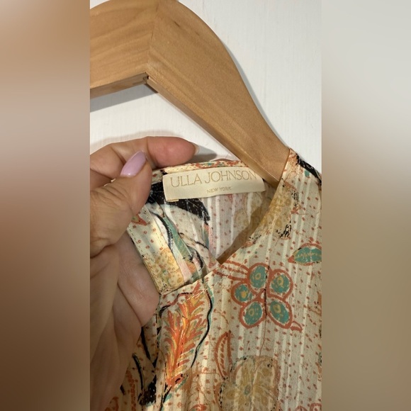 🌼Host Pick🌼 Ulla Johnson Eden Dress in Pearl Flora maxi dress - Picture 5 of 10